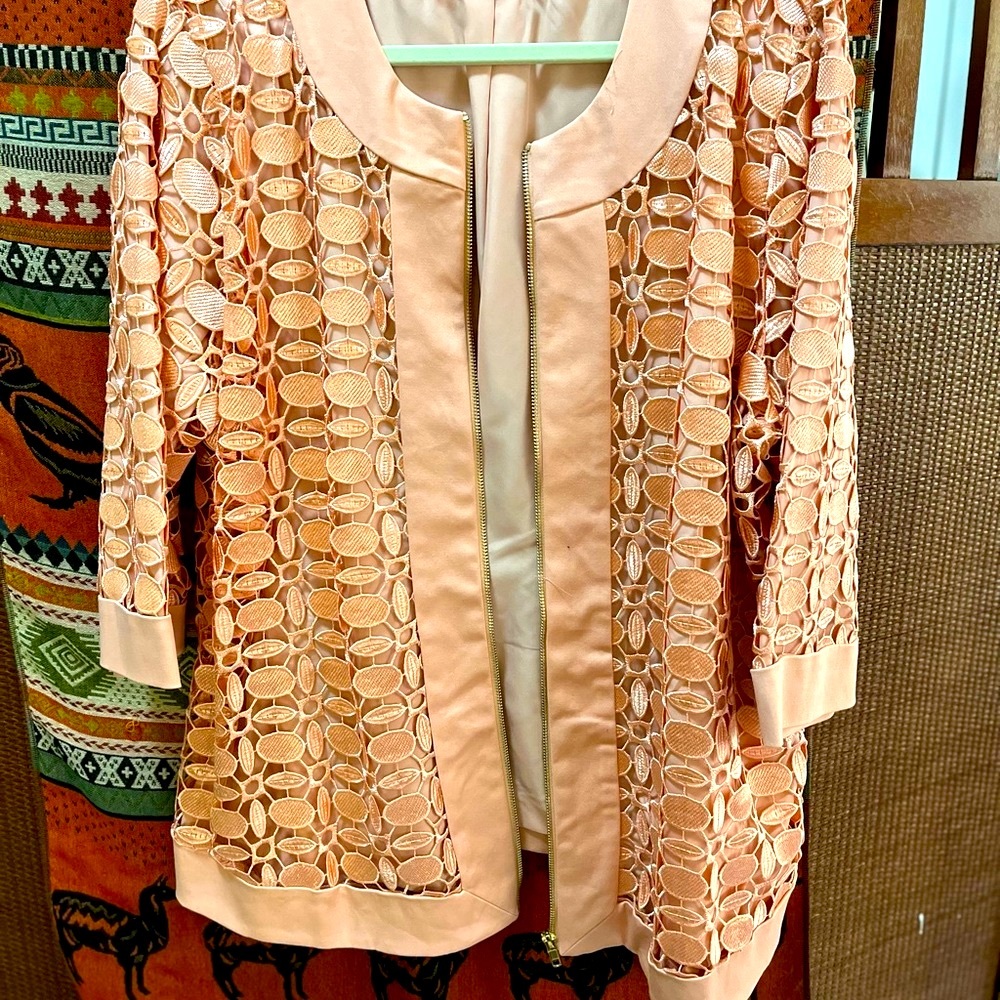 Dressy Zip Front Jacket